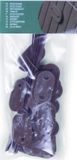Intergard Tie-wraps, tyraps, tie rips of kabelbinders brown, Groen, Geimpregneerd, Metaal