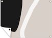 GreatGardenPosters Tuinposter - Pastel - Minimalisme - Vormen - Abstract - 80x60 cm