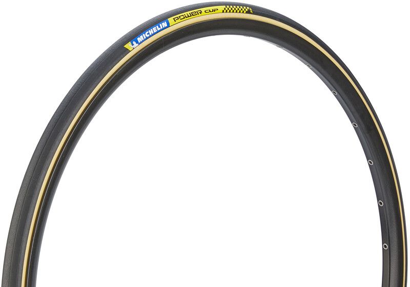 Michelin Power Cup Racing Line Binnenband 700x25C - Zwart/Beige