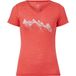 McKINLEY dames Saao T-shirt, rood, M