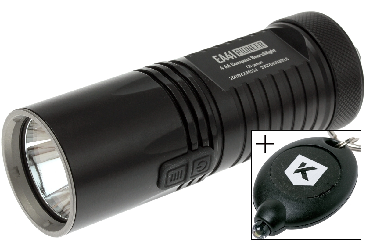 NITECORE LED EA zaklamp Modell 41 zwart Zaklamp 2015