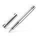 Otto Hutt Design 04 rollerball in zilver, schacht van geplatineerd messing, lengte: 13,3 cm, diameter 10,8 mm, gewicht 42,1 gr, 009-11608