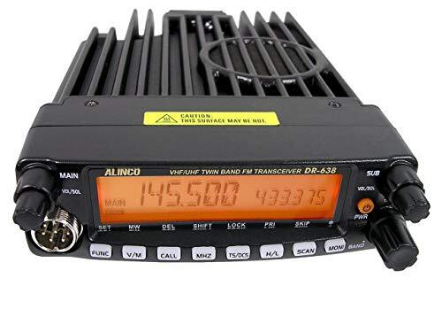 ALINCO DR-638HE Dual Band UHF/VHF Full Duplex Handzender