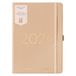 Busy B A5 2026 Dagboek - Busy Life Weekplanner Journal - Levensdagboek voor studenten, leraren, werk en meer met dubbele schema's, jaarkalender, penlus, zakken en elastische sluitband - Faux Caramel