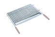 Sauvic Barbecuegrill en V-vorm 60x44 cm Argent
