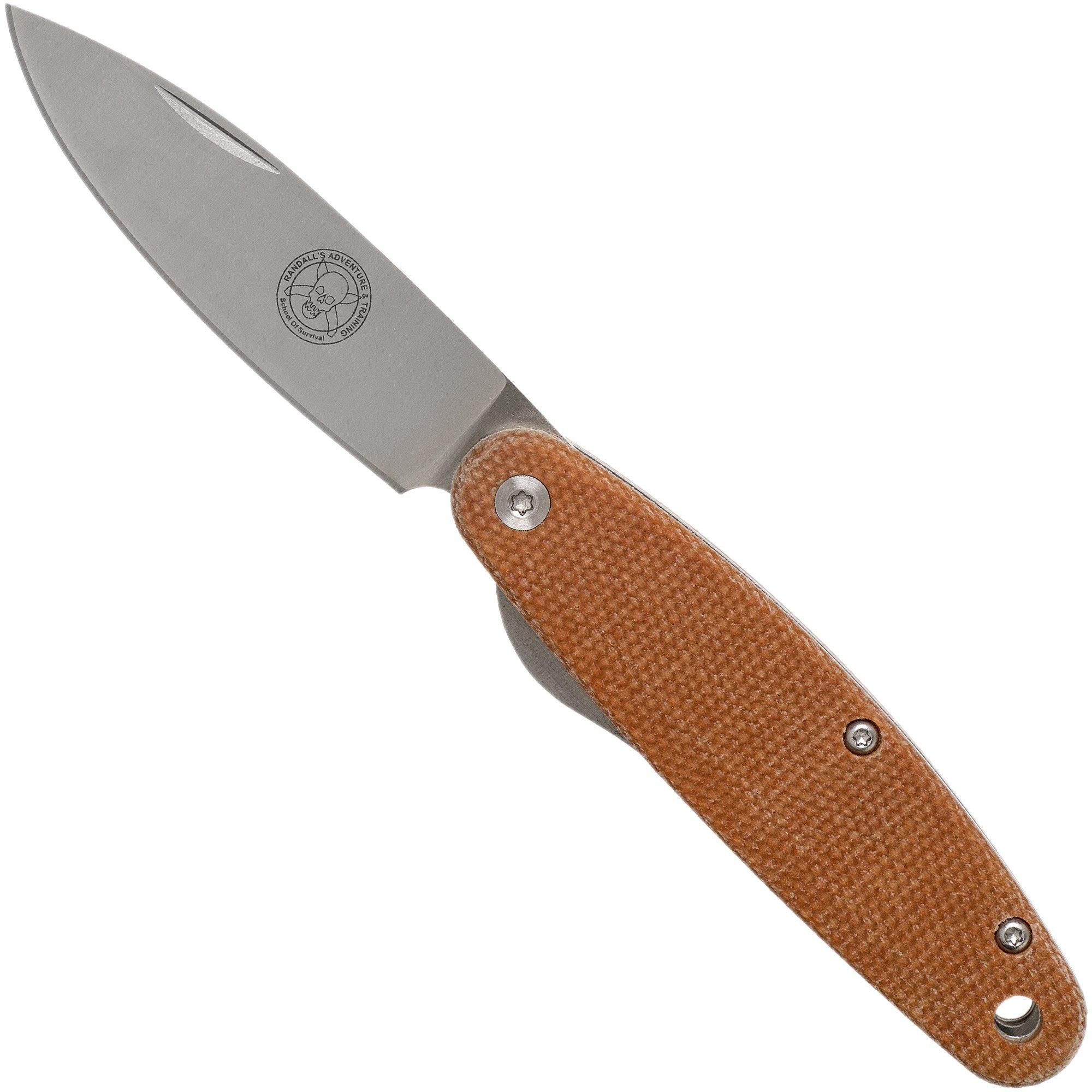 ESEE Churp EE-CH-02 D2 Zakmes - Brown Micarta - 0871374604015