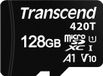 Transcend TS128GUSD420T microSD-kaart Industrial – 128 GB – Class 10 – UHS-I