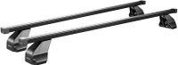 Menabo Omega Coffre de toit - Hyundai i20 (GB) Coupé, 3 portes, 2015-2020 - Noir - Acier - Longueur 112 cm