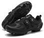 Merkloos Mountainbike schoenen - Lichtgewicht en compatibel - Zwart maat 43 EU