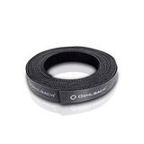 Oehlbach Hook & Loop - klittenband & kabelmanager, kabelbinders, individueel in te korten, extra sterke klittenbandhechting, 2 m, zwart