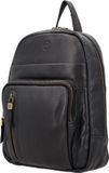 Hide & Stitches Daydreamer Rugzak - 100% Leer - Zwart