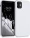 kwmobile telefoonhoesje geschikt voor Apple iPhone 11 - Back cover in mat wit