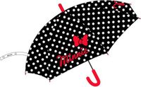 Disney Minnie Mouse Paraplu - Kinderparaplu - Rood/ Zwart/ Wit