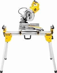 DeWALT DWS777SET Afkortzaag + DE7033 Onderstel | 1800W | 216mm | Met trekfunctie