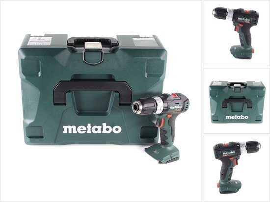 Metabo SB 18 L BL 18V Li-ion Accu klopboormachine body in MetaBox - 32mm - 13mm - koolborstelloos