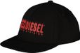 Diesel Kids J01908 Casquette Noir Base / Contraste Rouge Coton Unisexe Enfants