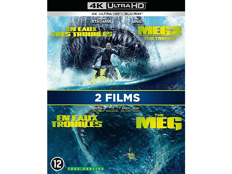 Meg 1 & 2 4K Blu-ray