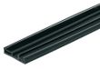 cyclingcolors Deurafdichting, flexibel, siliconen, zwart, 1 m