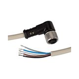 RIEGLER 101133-533.902 Elektrische aansluitkabel, hoek, voor onderhoudseenheid »ONE\", 1 stuk