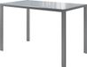 Vicco Grand Table à manger – 120 x 70 cm Gris