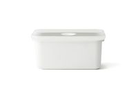 Honeyware voorraaddoos/boterdoos/mini-ovenschaal, plat, met deksel, rechthoekig
