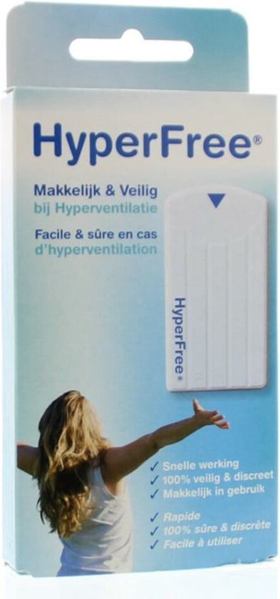 Hyperfree Inhalatiecassette Tegen Hyperventilatie