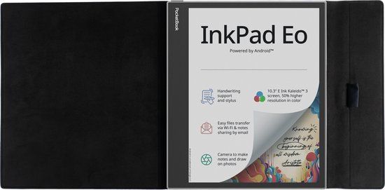 PocketBook Flip Cover - Beschermhoes - InkPad Eo - Zwart