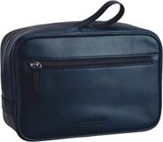 LEONHARD HEYDEN Leren toilettas Montreal 7218 Marineblau