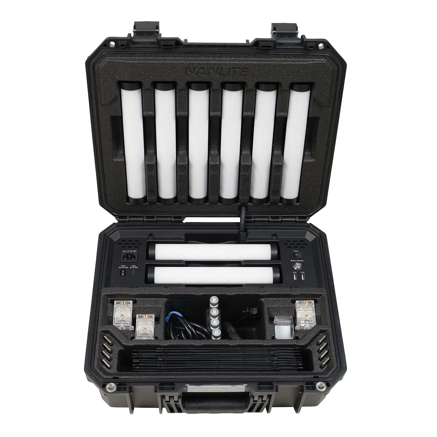 Nanlite PavoTube II 6XR LED RGBWW Pixel Tube Light 8KIT