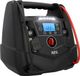 AEG Draagbaar 12 V energiestation auto starthulp, powerstation met luchtcompressor, 220 V spanningsomvormer, stopcontact, met 4 USB, compatibel met auto, zwart/rood