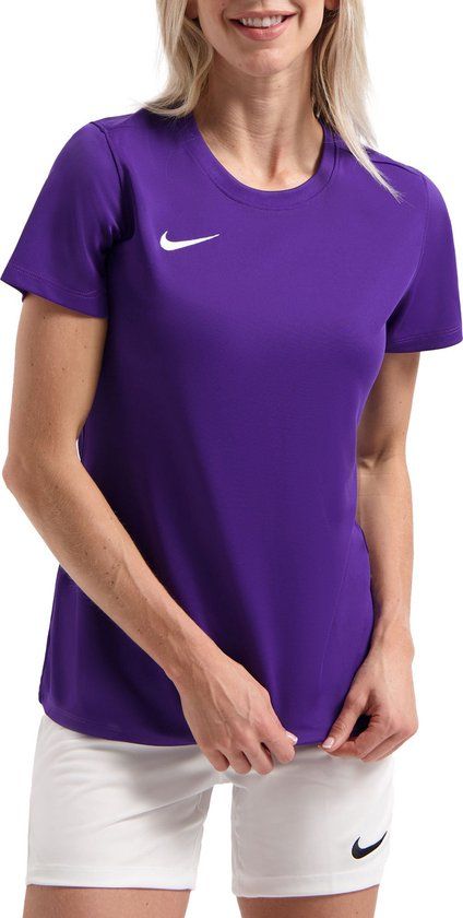 Nike Park VII SS Sportshirt Dames - Paars - Maat S