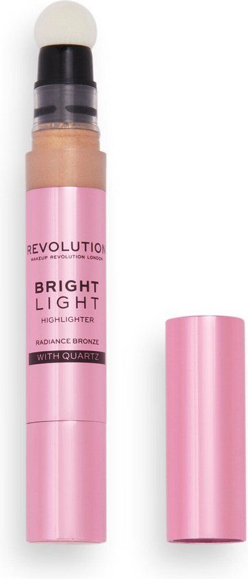 Makeup Revolution Bright Light Highlighter - Radiance Bronze - 3ml