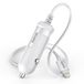 Hama Lightning Mobiele telefoon, Smartphone Wit Sigarettenaansteker Auto
