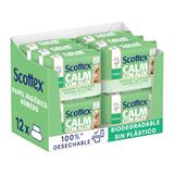 Scottex Sensitive toiletpapier met aloë vera, 12 verpakkingen van 66 stuks, in totaal 792 stuks