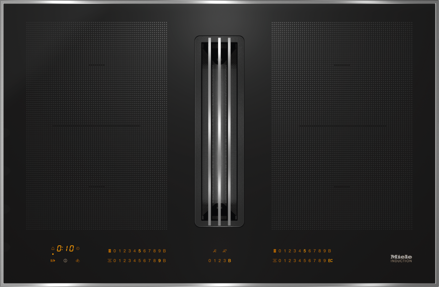 Miele KMDA 7634 FL Inductiekookplaat - 80 cm - Zwart