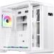 1stPlayer Boîtier Moyen Tour ATX RT7 RGB avec panneaux vitrés (Blanc)