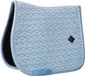 Kentucky Horsewear Velvet Zadeldoek Zadeldekje Jumping Lichtblauw Full