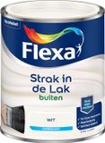 Flexa Strak In De Lak Buitenlak Zijdeglans Wit 750 Ml
