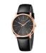 Accessoires Calvin Klein POSH_K8Q316 Heren Polshorloge Zwart Leer Analoog Quartz 40mm