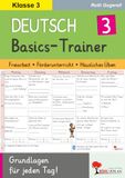 Kohl Verlag Deutsch-Basics-Trainer / Klasse 3 Paperback