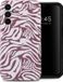 Selencia Vivid Backcover - Trippy Swirl Dark Rose - Geschikt voor Samsung Galaxy A15 (4G/5G)