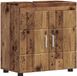 vidaXL Badkamerkastenset Tulum Oudhout 60 x 34 x 63 cm Bewerkt Hout