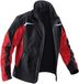 KÜBLER Softshell Werkjas Heren Zwart Middelrood Maat S