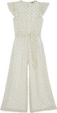 WE Fashion Meisjes jumpsuit met glittergaren