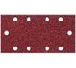 VIRUTEX 9391063 - verpakking met 50 stuks schuurbladen LRT84H GR.80 geperforeerd
