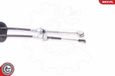 ESEN SKV 27SKV057 Seilzug Schaltgetriebe 985+655 / 1140+830mm für RENAULT MASTER II Kasten (FD)