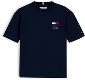 Tommy Hilfiger T-shirt - Unisexe - Coton - Manches courtes - Taille 6 - Automne/Hiver 2026