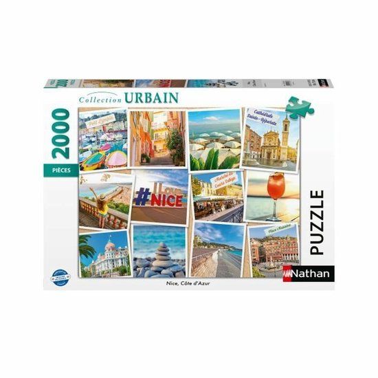 Ravensburger Puzzel Nathan 2000 stukjes Nice, Franse Rivièra