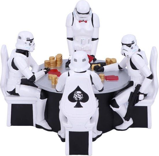 Nemesis Now Star Wars Stormtrooper Poker Face Diorama 18.3cm