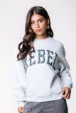 Colourful Rebel Rebel Paisley Patch Sweatshirt à épaules tombantes - S